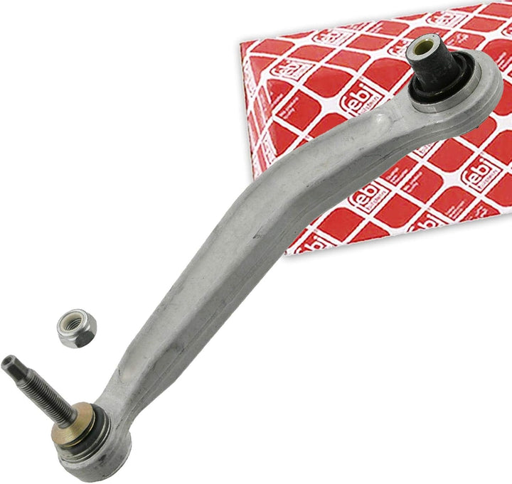 febi bilstein 12581 Querlenker mit Lager, Gelenk und Sicherungsmutter , 1 Stück Hinterachse oben, li