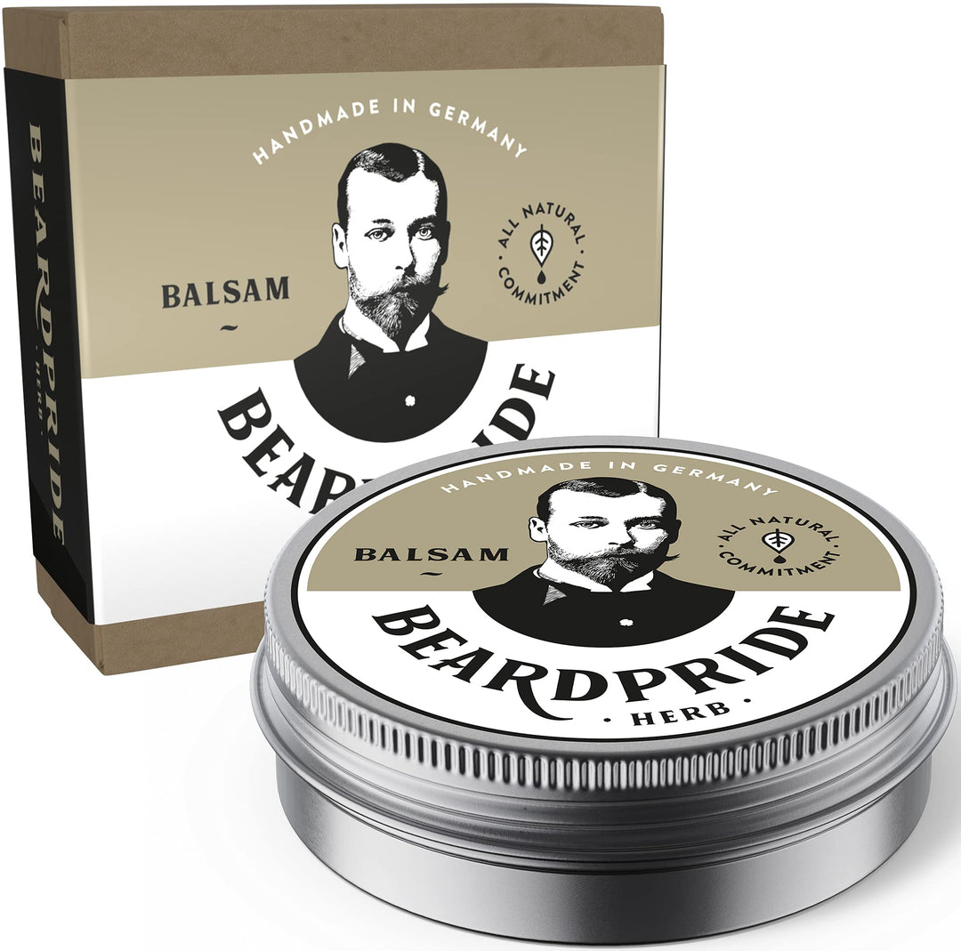 BEARDPRIDE Bartbalsam Männer - Das Original Bart Balsam aus dem Barbershop - Unser Beard Balm basier