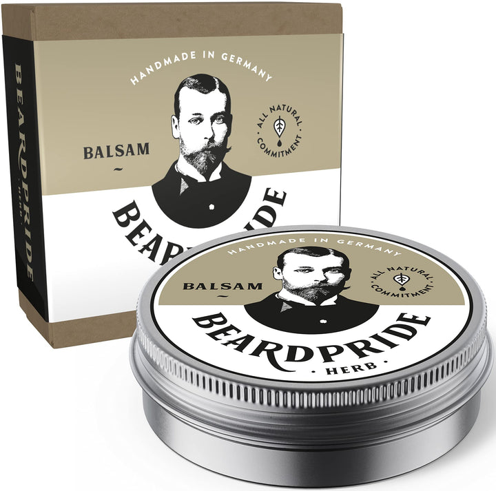 BEARDPRIDE Bartbalsam Männer - Das Original Bart Balsam aus dem Barbershop - Unser Beard Balm basier