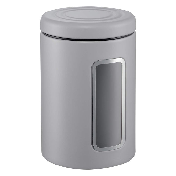 Wesco 321 206-79 Classic Vorratsdose, Rostfreier Stahl, 2 liters, Cool Grey Matt, Cool Grey Matt