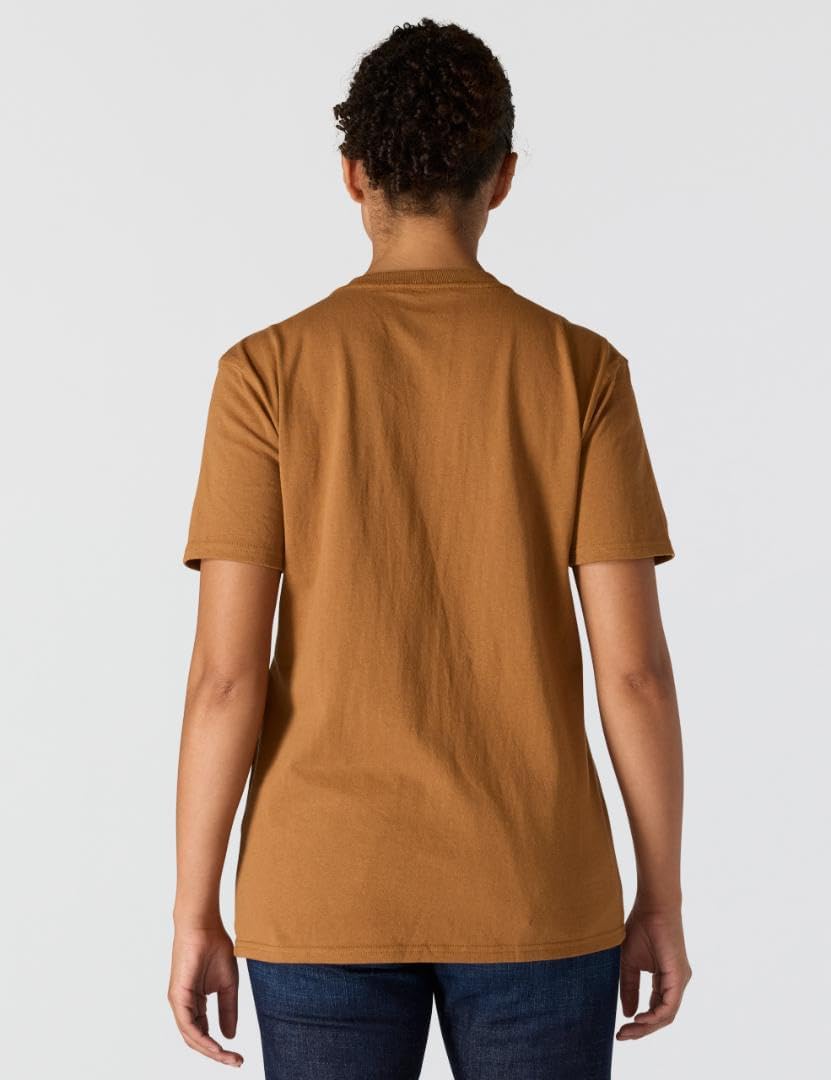 Carhartt Loose Fit Heavyweight Short-Sleeve K87 Pocket T-Shirt, Braun