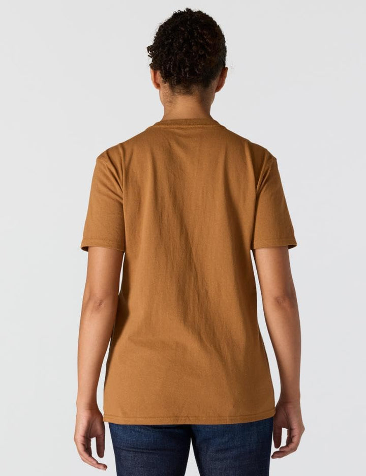 Carhartt Loose Fit Heavyweight Short-Sleeve K87 Pocket T-Shirt, Braun