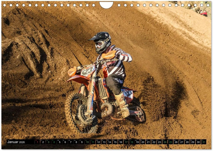 MOTOCROSS 2026 (Wandkalender 2026 DIN A4 quer), CALVENDO Monatskalender: Motocross vom Feinsten (CAL