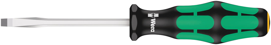 Wera 05007670001 334 SK - 0,6 x 3,5 x 75 mm Schraubendreher für Schlitzschrauben - Silber, 0,6 x 3,5