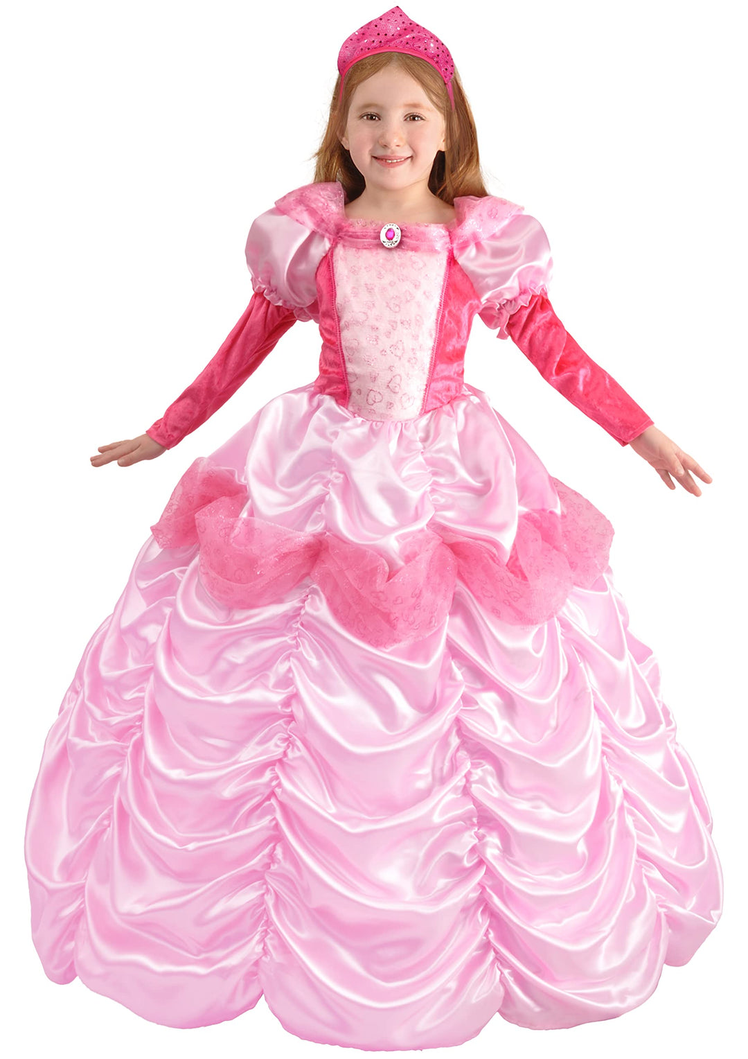 Ciao Prinzessin von Österreich Sissi Kostüm für Mädchen (Grösse 4-6 Jahre), Rosa