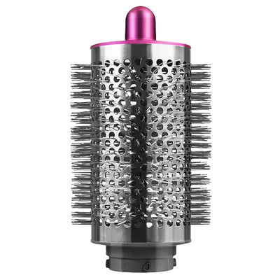 Grosse runde Volumenbürste für Dyson für Airwrap, Rundbürste Volumizer Aufsatzwerkzeug Rose Red, Ros