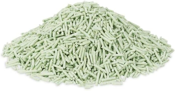 Tigerino Plant-Based Tofu Katzenstreu – Duft nach grünem Tee | 11L (4,6 KG)