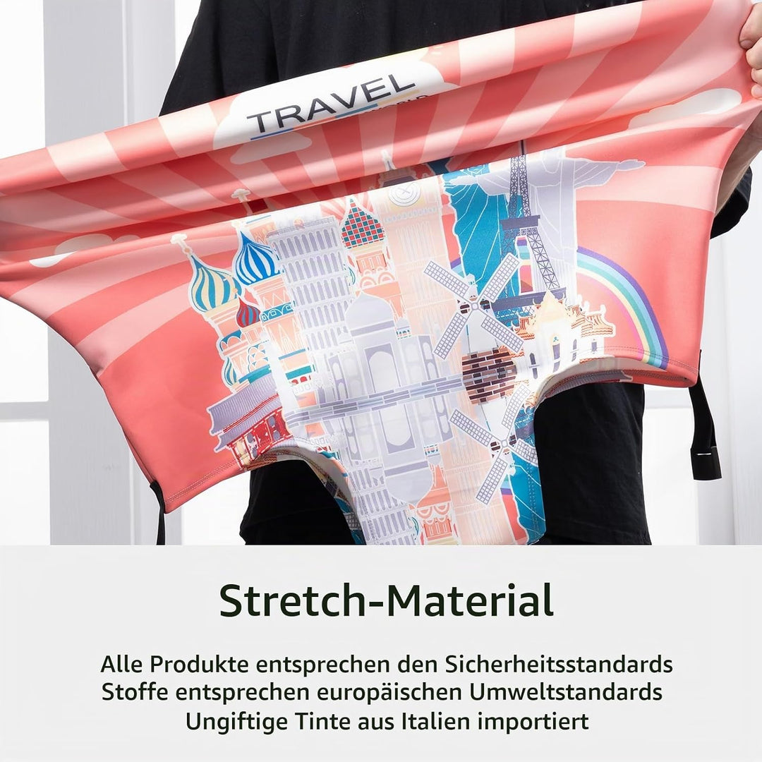 OrgaWise Kofferhülle Luggage Cover Gepäck Cover Gepäckabdeckung for Travel Luggage Schutzhülle Koffe