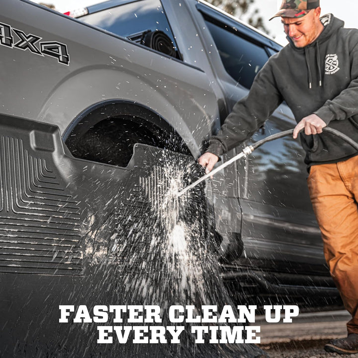 Husky Liners — Weatherbeater | Passend für 2019–2024 Ram 1500 (Crew Cab, Quad Cab) | Vordere Reihe,