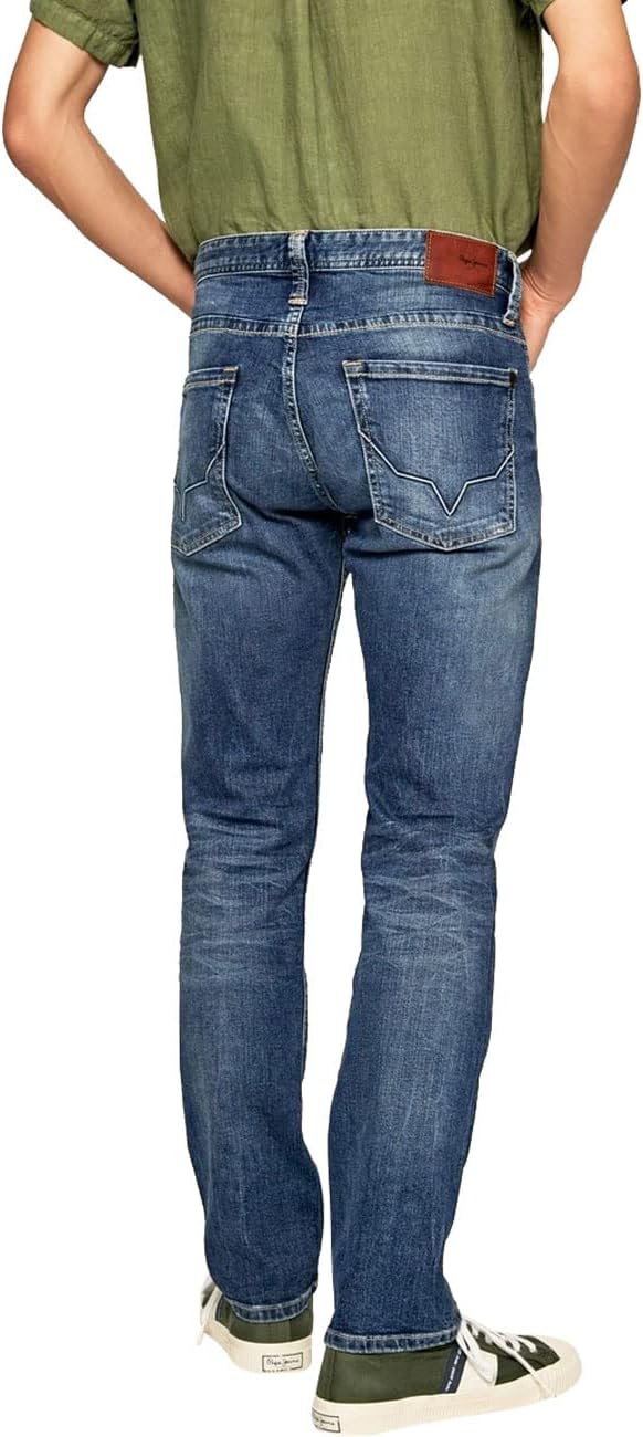 Pepe Jeans Herren CASH Jeans 30W / 30L 11oz Streaky Stretch Med, 30W / 30L 11oz Streaky Stretch Med