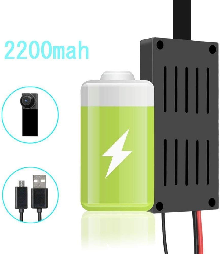 Mini Kamera, 1080P Videorecorder Tragbare Klein IP Kamera P2P Drathlos mit Bewegungsmelder, App Steu