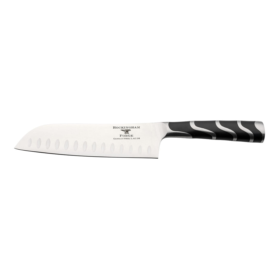 Rockingham Forge 128 Serie 7“ Santokumesser mit Klinge aus deutschem Stahl, ergonomischem Griff aus