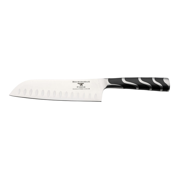 Rockingham Forge 128 Serie 7“ Santokumesser mit Klinge aus deutschem Stahl, ergonomischem Griff aus