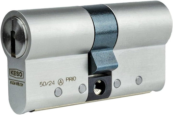 KESO 8000 Doppelzylinder mit Not- und Gefahrenfunktion 30/30 inkl. 5 Schlüssel - Wendeschlüssel-Sich