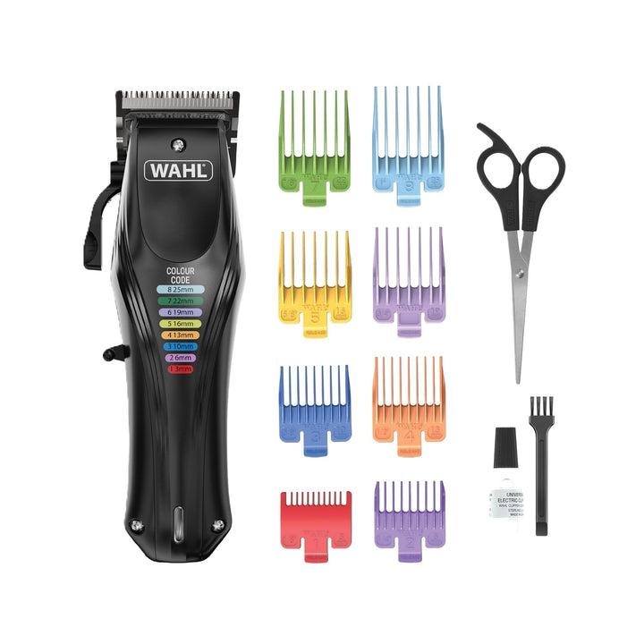 WAHL Animal Color Pro, Wiederaufladbare Tierschermaschine, Schermaschinen mit farbcodierten Aufsteck