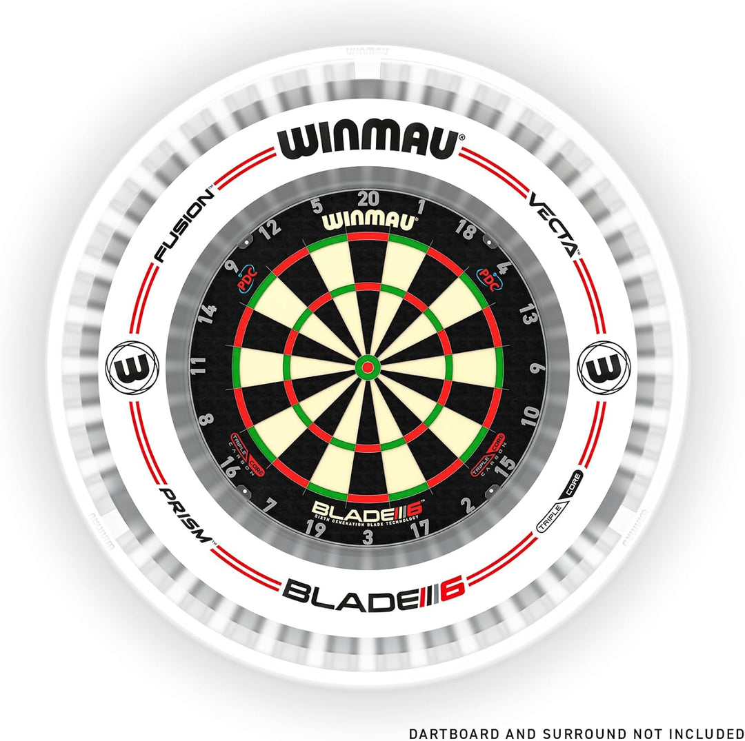 WINMAU Plasma Dartboard-Lichtserie - Original schwarzes Plasmalicht - Plasma-Eisweisslicht - Bündeln