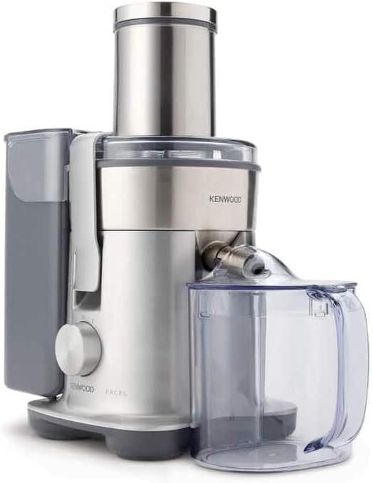 Kenwood JE 850 Entsafter, 3 Liter / 1500 Watt / 2,5 Kg Metall 3 Liter/1500 Watt, Metall 3 Liter/1500