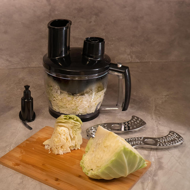 EUREL PREMIUMLine Multizerkleinerer Elektrisch – Zubehör für MP94 Stabmixer Set, 1250ml Chopper mit