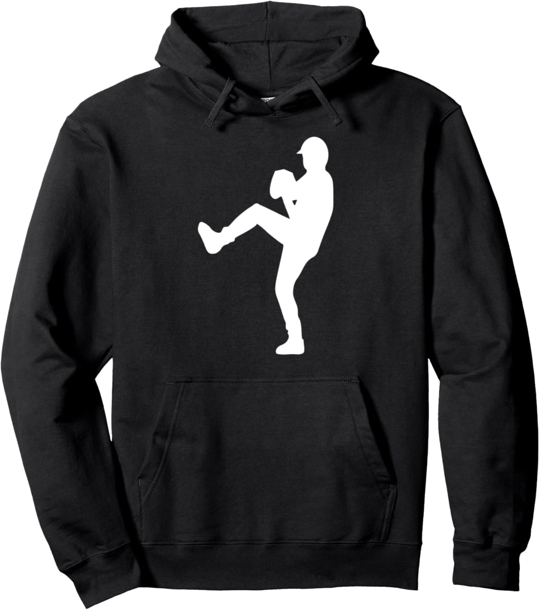 Baseball Werfer Pullover Hoodie