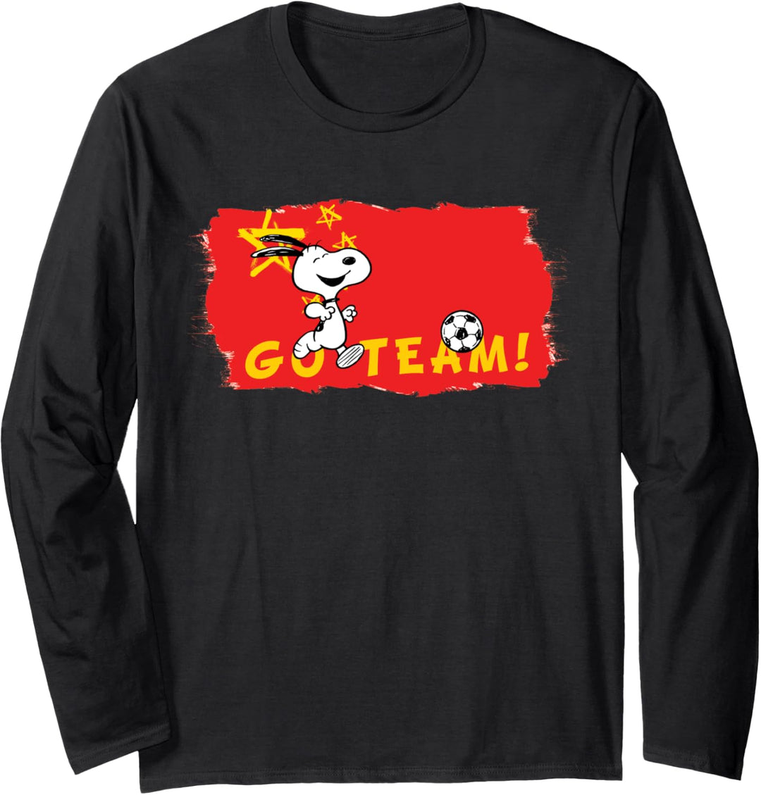 Peanuts Go China Langarmshirt