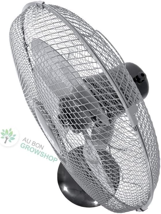 RAM Oszillierende Standventilator 400mm, 3 Geschwindigkeitsstufen , robusten Stand , Flüster leise