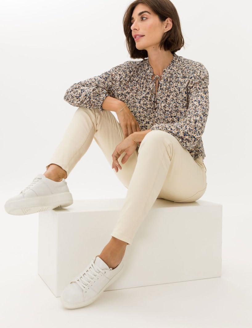 BRAX Damen Style Ana Push Up-Effekt Jeans 38W / 34L Eggshell, 38W / 34L Eggshell