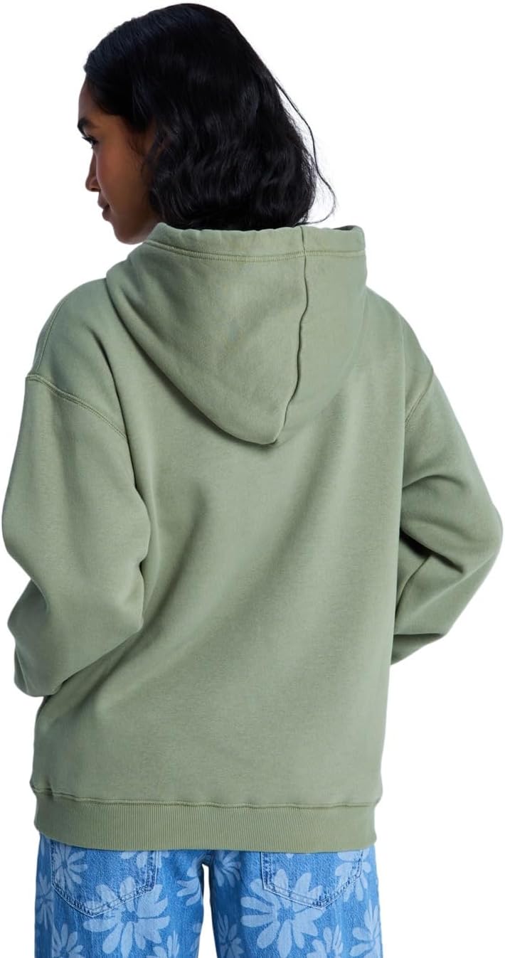 Roxy Damen Surf Stoked Hoodie Brushed Pullover (1er Pack) XS Grün (Oil Green), XS Grün (Oil Gre
