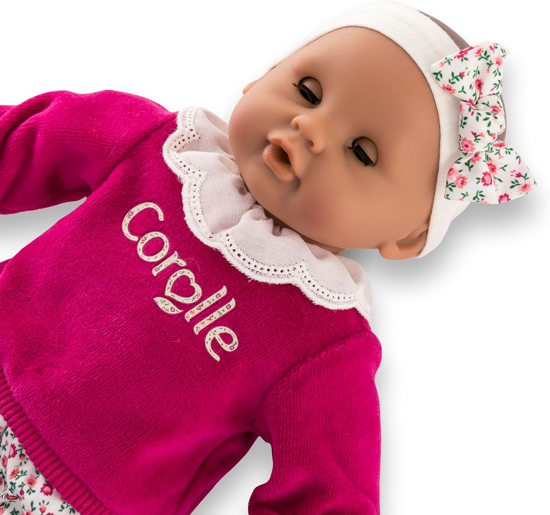 Corolle - Mein erstes Babypuppe, Baby Calin Maria, Grenadinenrosa, 30 cm, ab 18 Monaten, 9000100920
