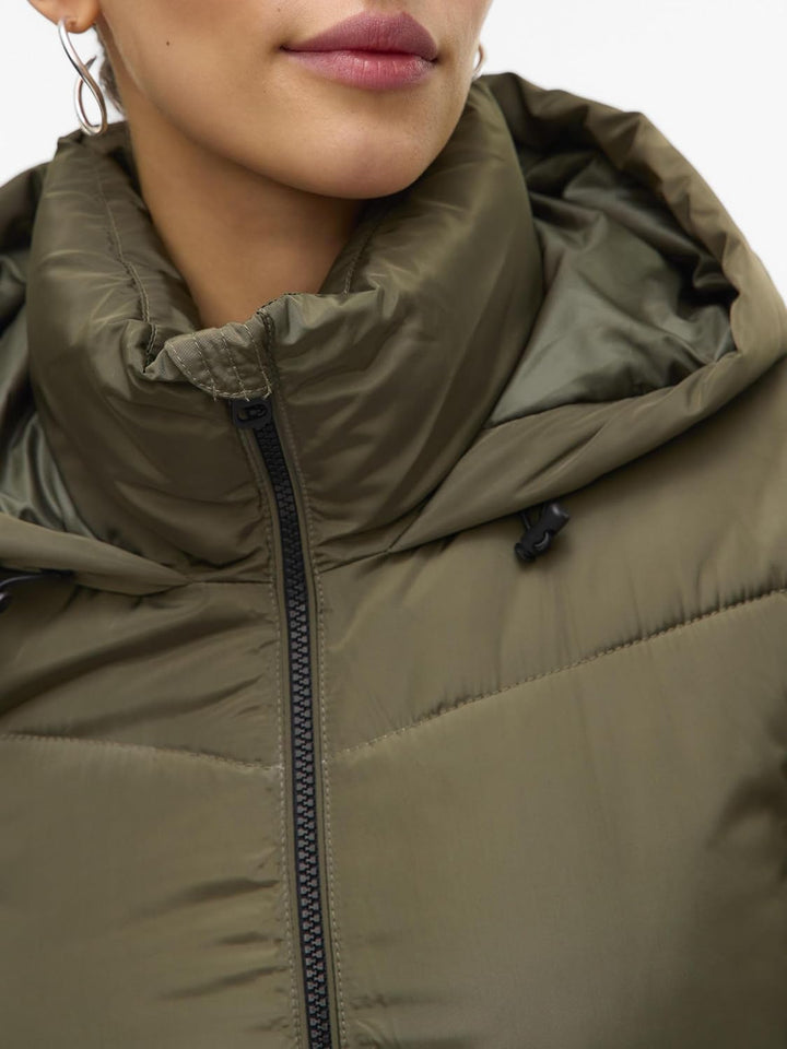VERO MODA Female Mantel VMHALSEY Mantel | Coat XS Grape Leaf, XS Grape Leaf