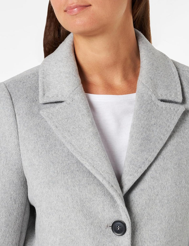 s.Oliver Damen Outdoor Mantel 38 Grau, 38 Grau