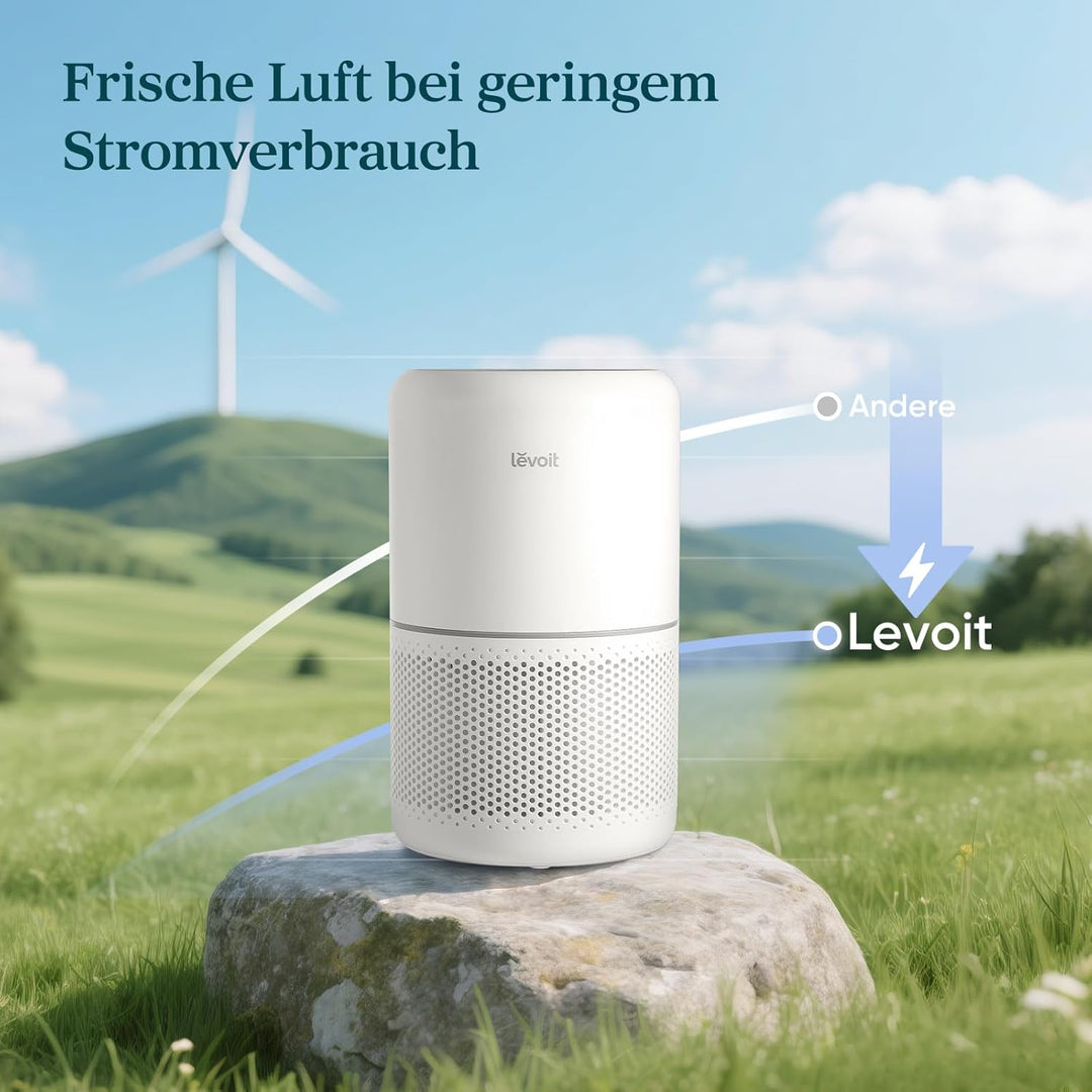 LEVOIT Luftreiniger Allergiker mit H13 HEPA Luftfilter gegen 99,97% von Schimmel Staub Pollen, Luftq