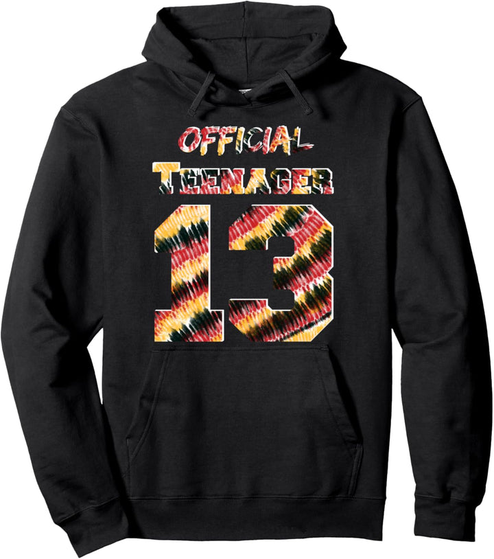 Offizieller Teenager 13. Geburtstag Geschenk Deutchland Pullover Hoodie