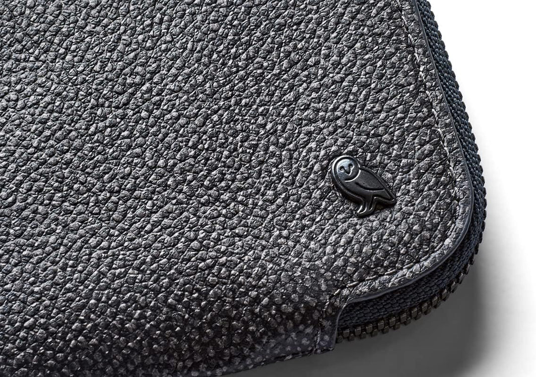 Bellroy Leder Card Pocket Brieftasche (max. 15 Karten und Scheine) - Stellar Black Stellarblack, Ste