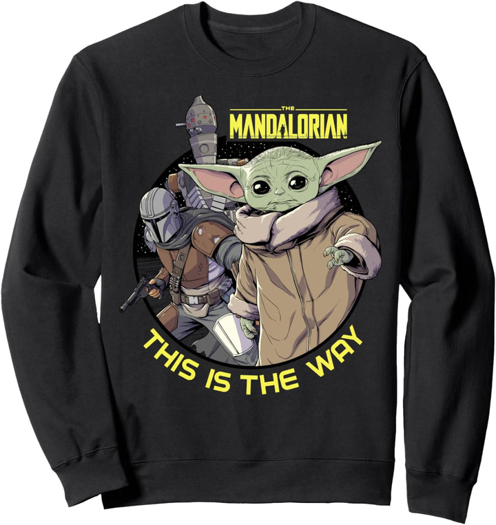 Star Wars: The Mandalorian Child Group Shot This Is The Way Sweatshirt