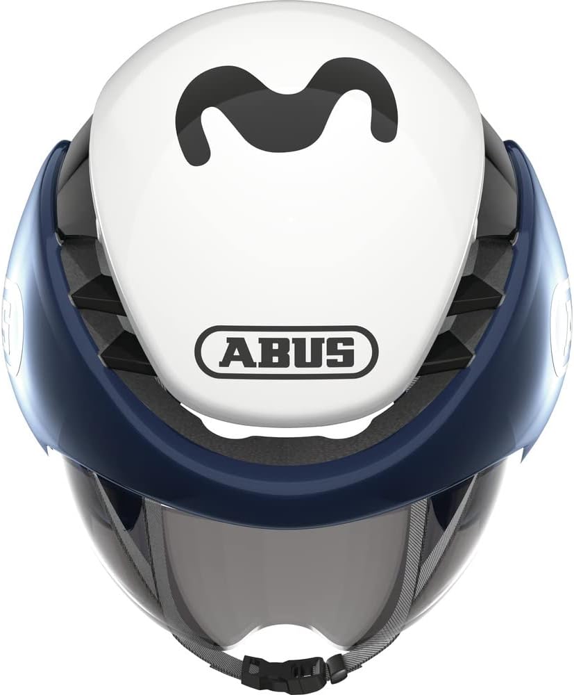 ABUS Zeitfahrhelm GameChanger TT - Aerodynamischer Fahrradhelm mit optimalen Ventilationseigenschaft