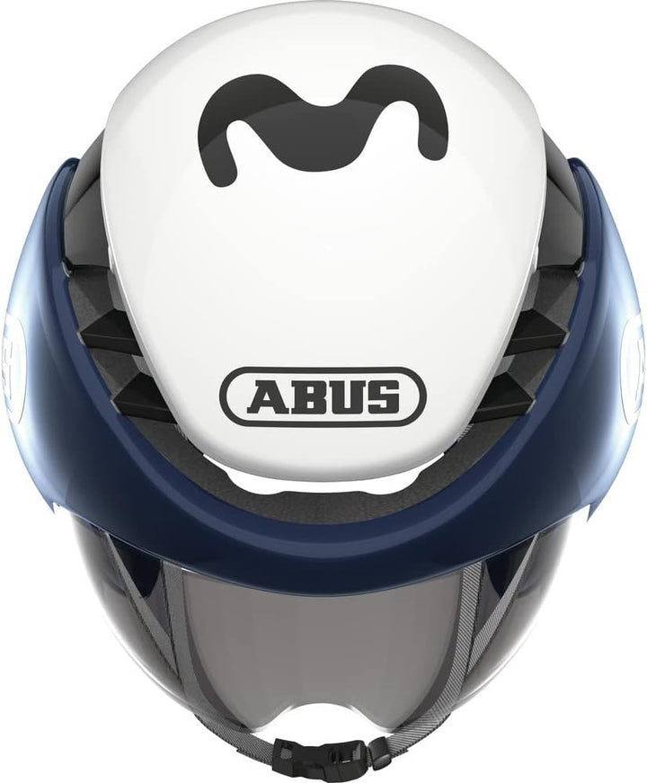 ABUS Zeitfahrhelm GameChanger TT - Aerodynamischer Fahrradhelm mit optimalen Ventilationseigenschaft