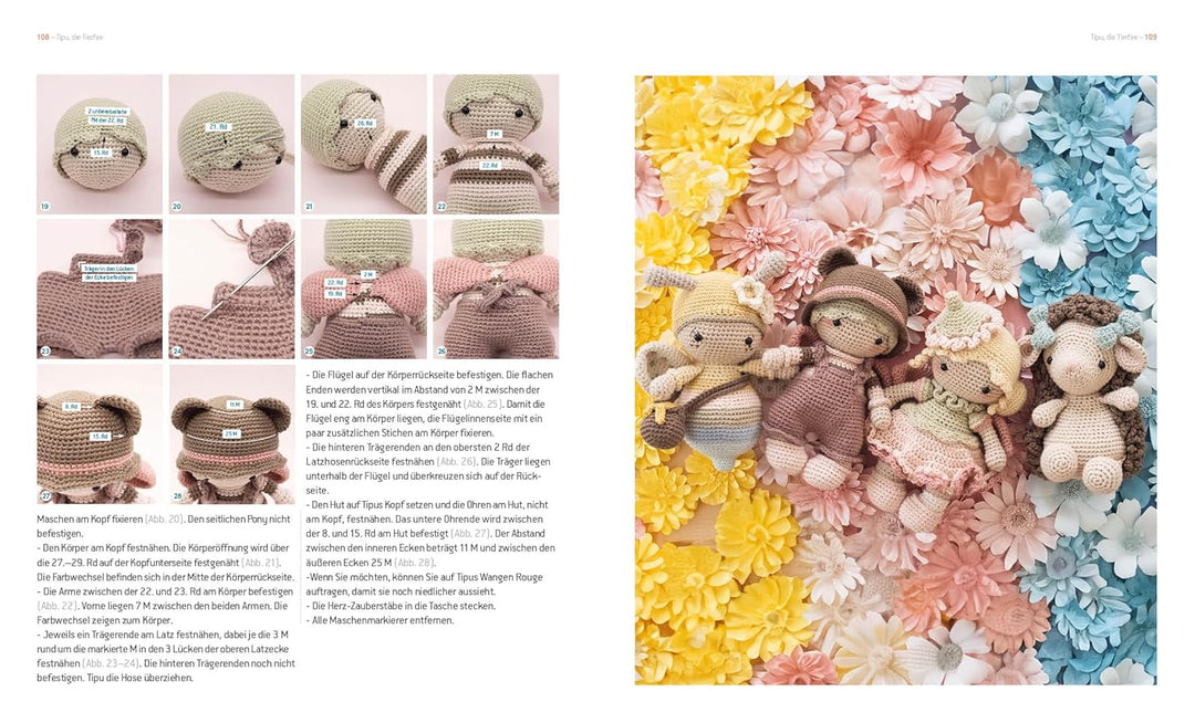 Tierisch süsse Häkelfreunde – Waldtiere und Feen: Zauberhafte Amigurumis von der beliebten Häkel-Des