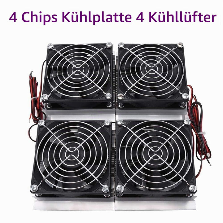 240W Hochleistungs-Halbleiter-Kühlungs-thermoelektrischer Peltier-Kühlplatten-Kühler mit dem Fan, sc