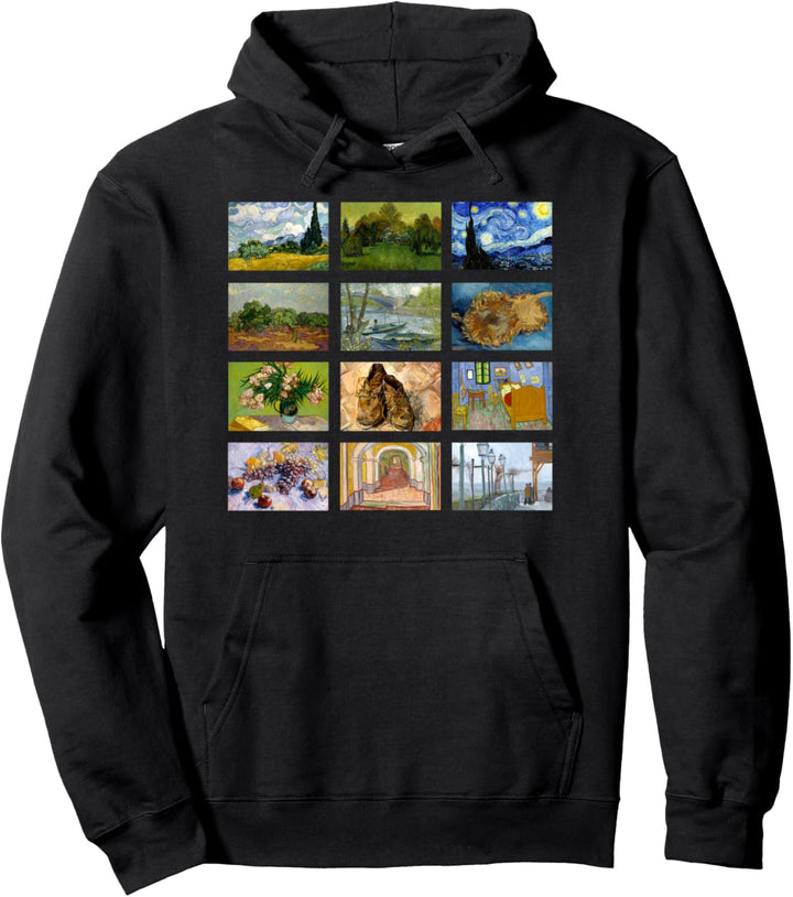 Van Gogh Famous Vintage Art Classic Paintings Stylish Design Pullover Hoodie
