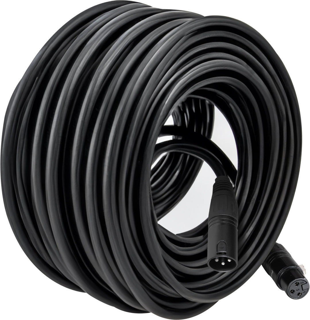Pronomic Stage XFXM-100 Mikrofonkabel - Hochwertiges symmetrisches Audiokabel mit stabilen XLR-Steck