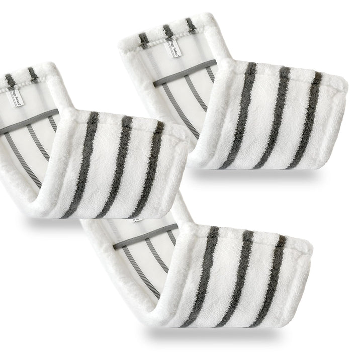Peggy Perfect 3er Set – waschbarer Wischmopp Microfaser Ersatzbezug mit Einer Grösse von 47,5x17,5cm