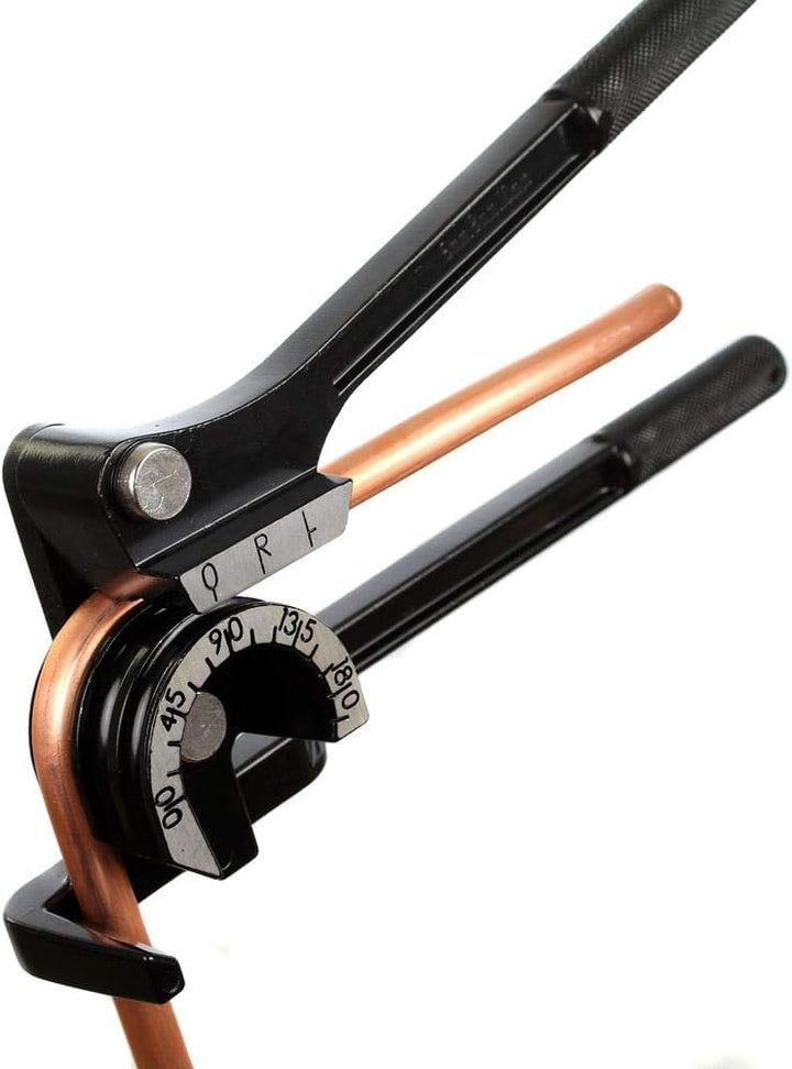 Stanley Rohrbieger Mini, Biegen von Kupferrohr (Winkelmarkierung, Druckguss, gerändelte Griffe) 0-70