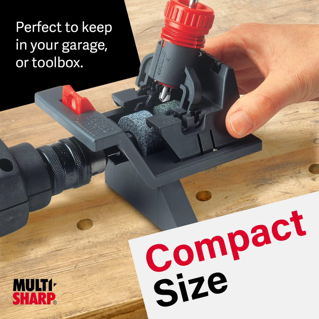 Multi-Sharp 2001 Universal-Bohrer- und Werkzeugschleifgerät, 3-13 mm Durchmesser (für: HSS-Bohrer, H