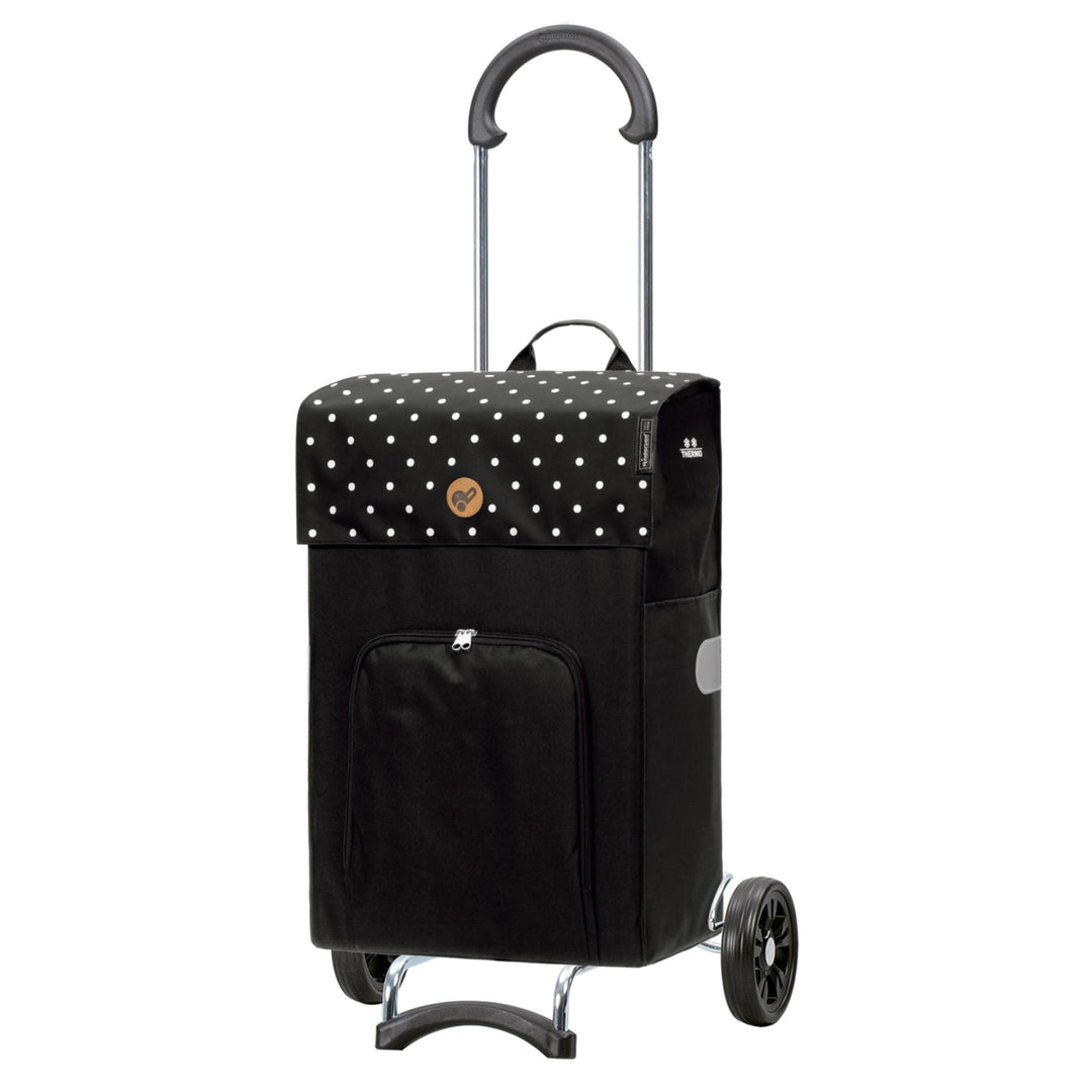 Andersen Einkaufstrolley - klappbar - 49 Liter - mit Kühlfach - belastbar 40 kg - Stahlgestell - Tro