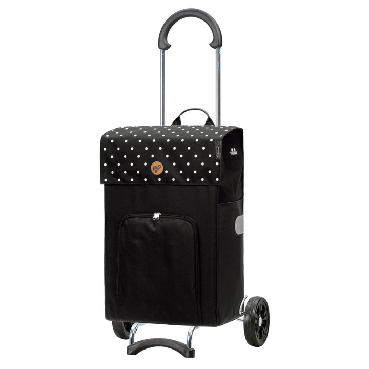 Andersen Einkaufstrolley - klappbar - 49 Liter - mit Kühlfach - belastbar 40 kg - Stahlgestell - Tro