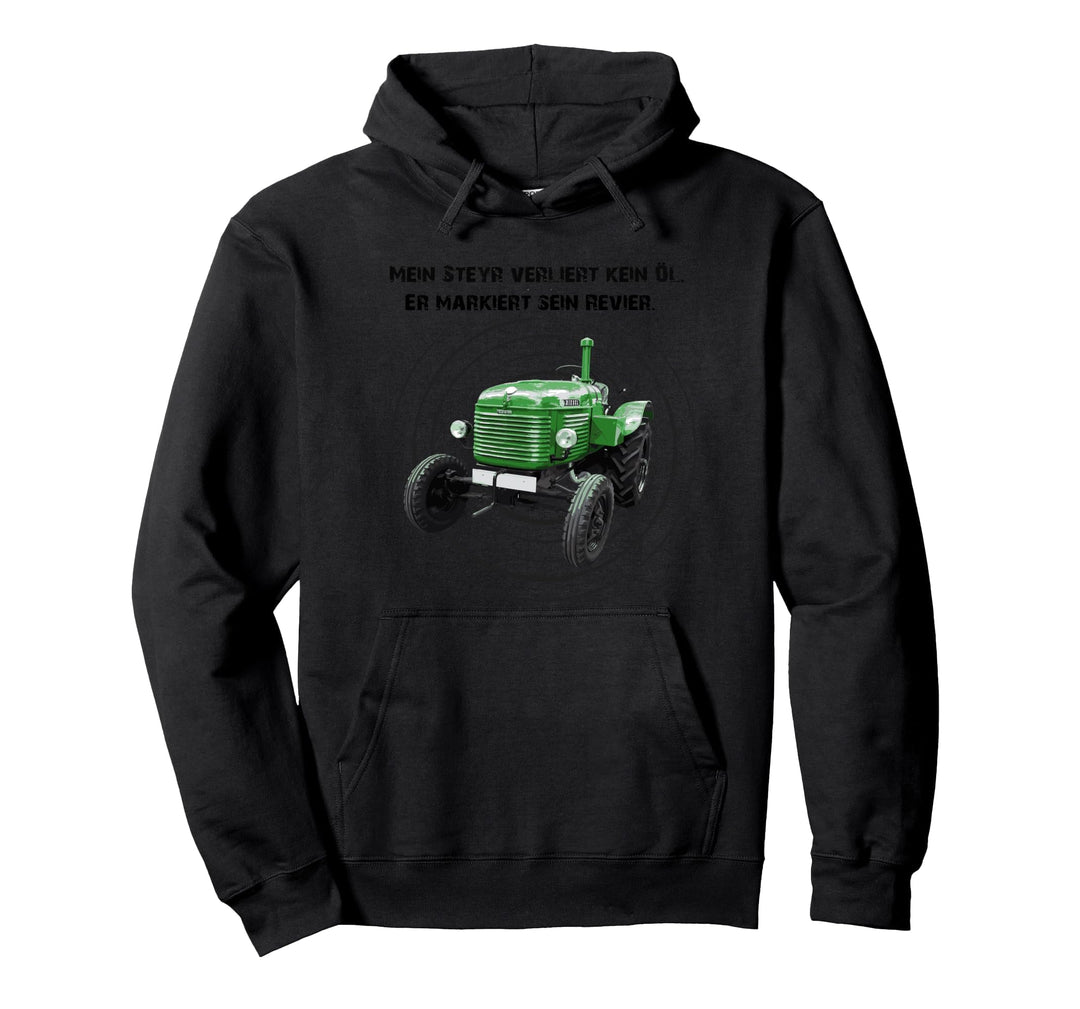 15er Traktor Design Pullover Hoodie
