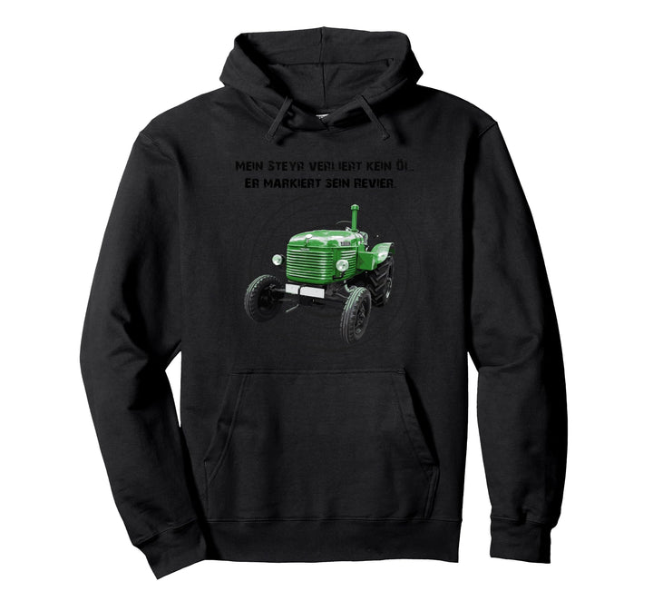 15er Traktor Design Pullover Hoodie