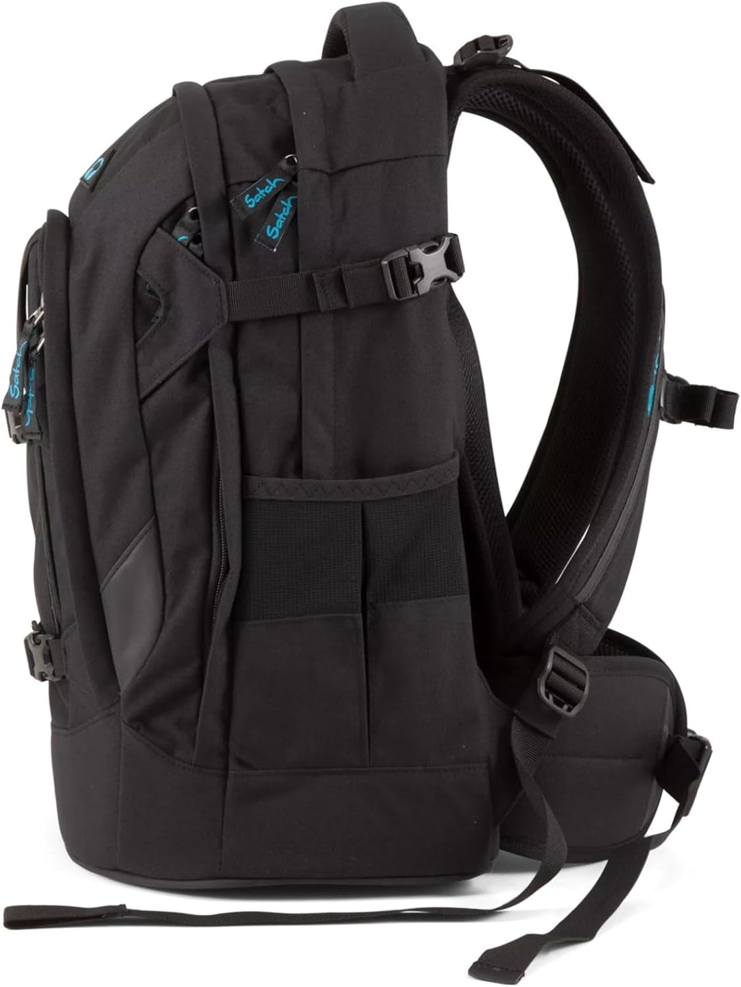 Satch Pack ab 5. Klasse ergonomisch 30L Stauraum standfest Organisationstalent 45 cm Black Bounce, 4