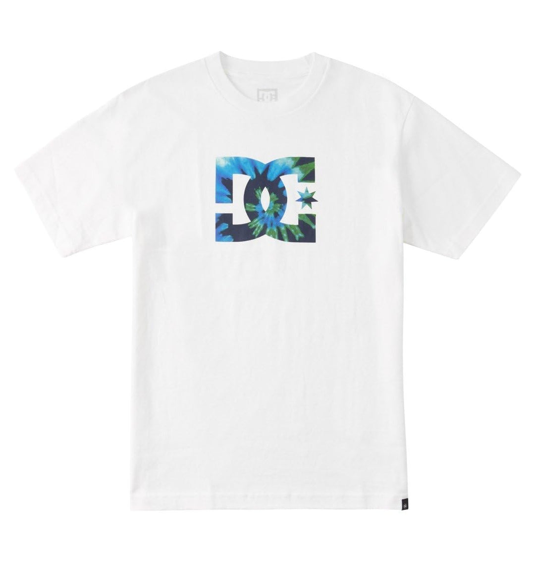 DC Shoes Star Tie Dye - T-Shirt for Men - T-Shirt - Männer - XL - Weiss.