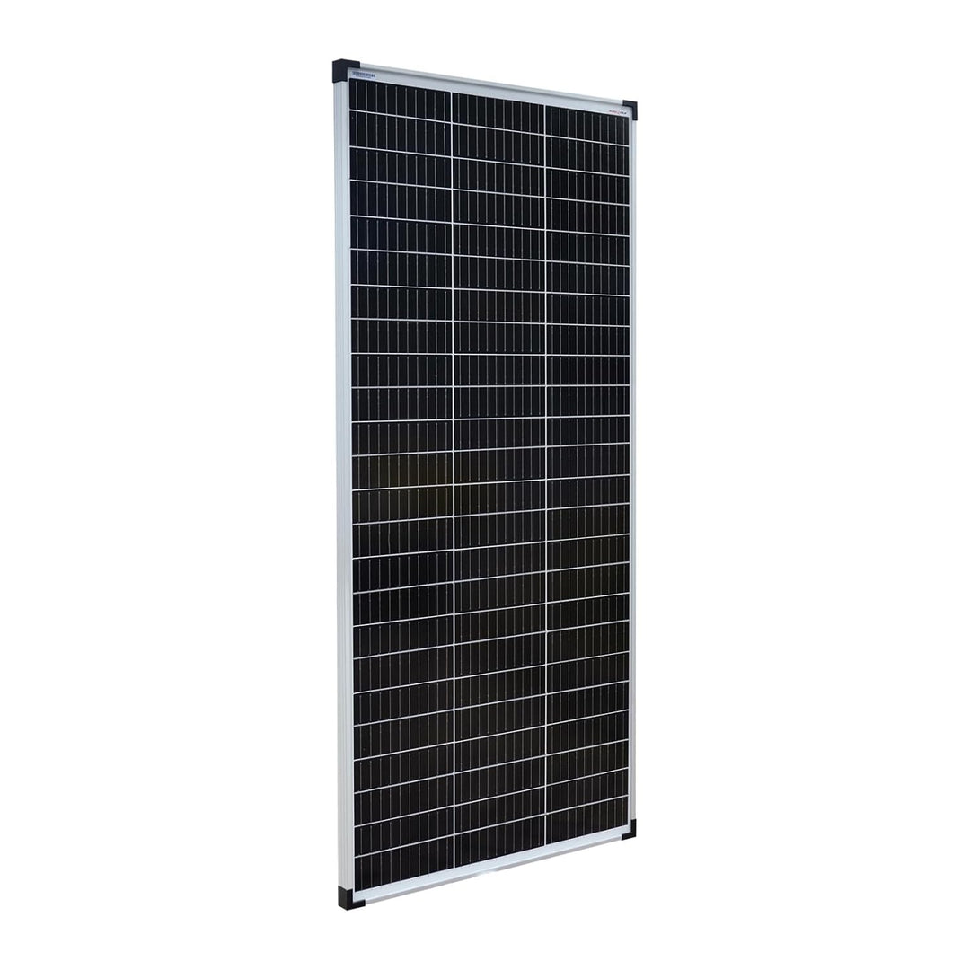 enjoy solar® 200W 36V Monokristallines Solarmodul, PERC 9BB - Solarpanel ideal für Wohnmobil, Balkon